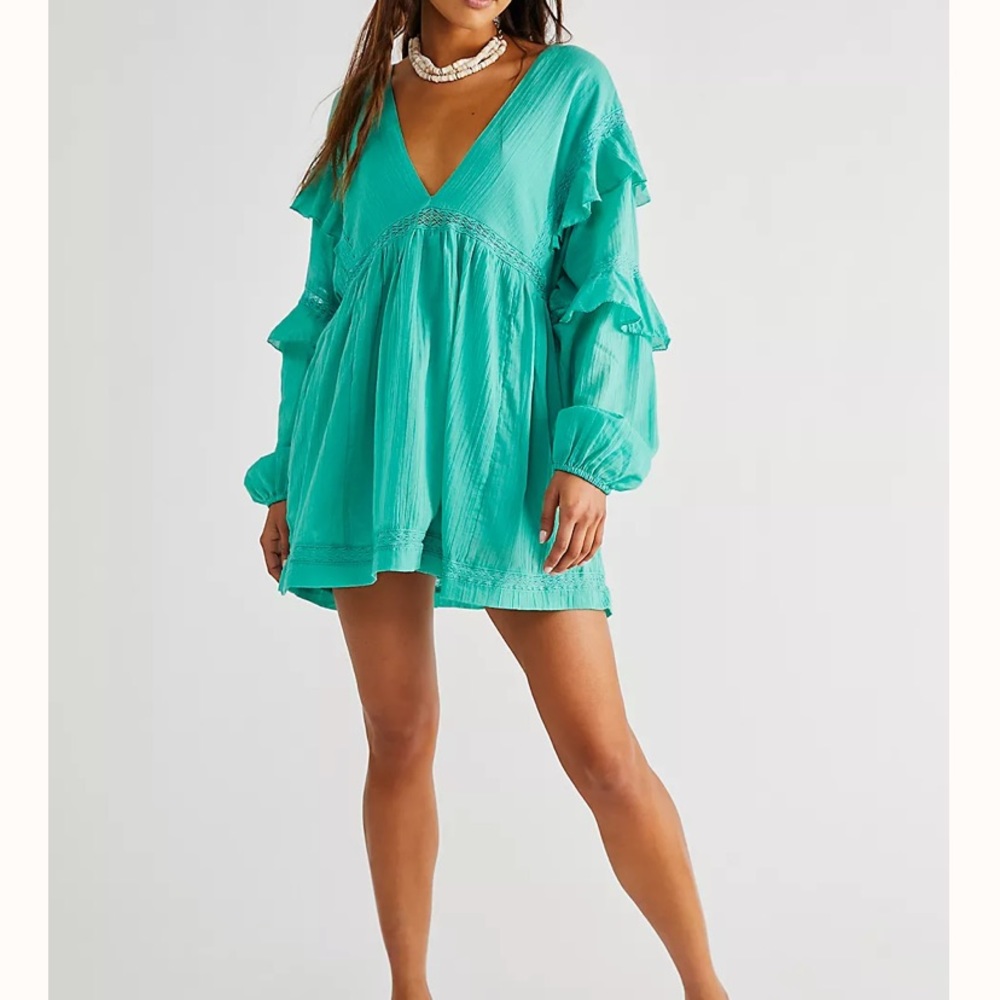Free People NWT Seashell Skort Romper
